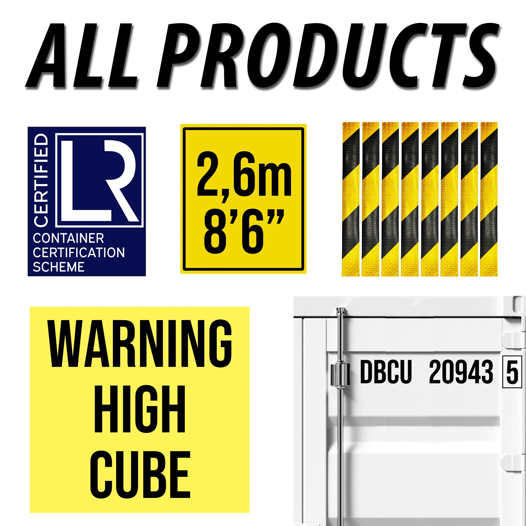 Empty Container Storage Sign All Products – Shipping Container Signs