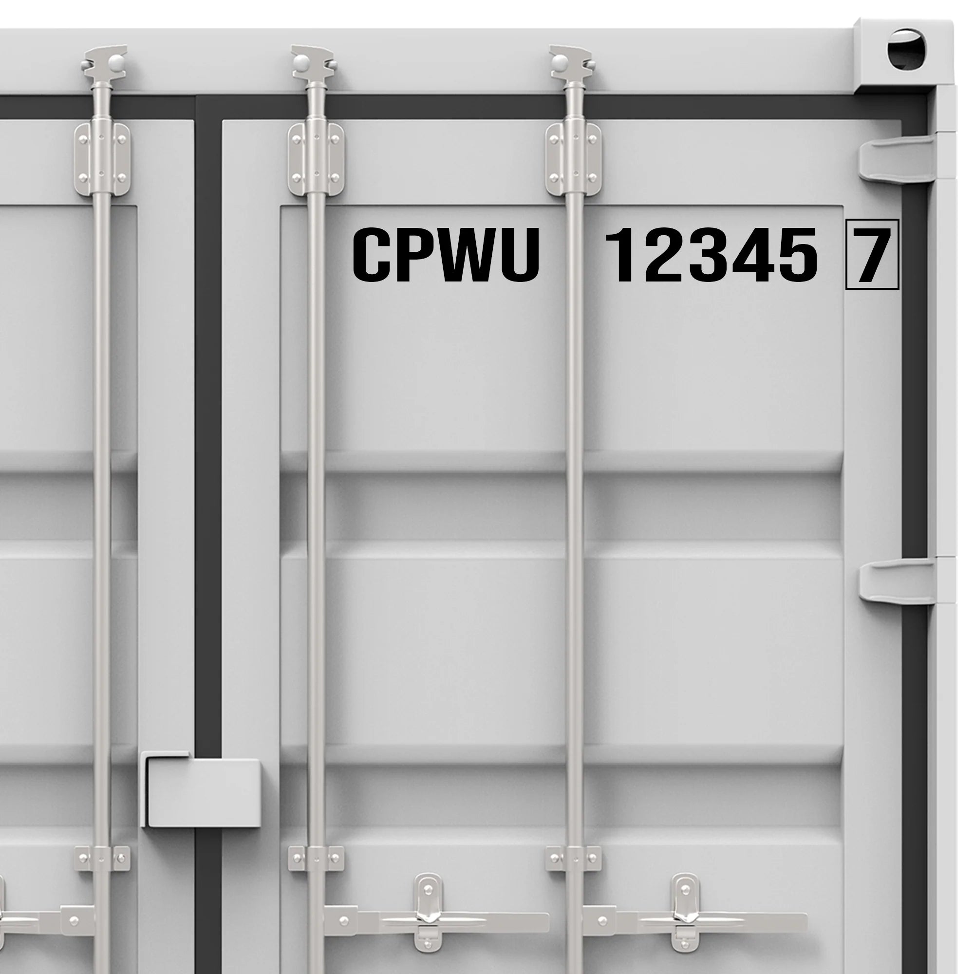 Ship Container Number Shipping Container Unit Numbers – Shipping Container Signs