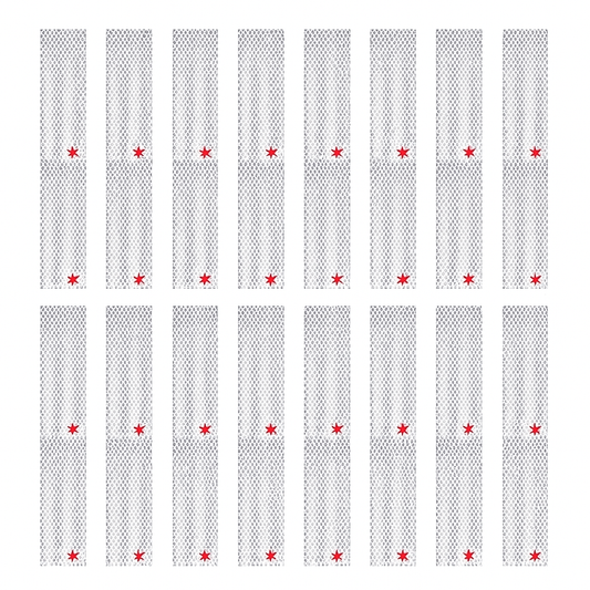 DOT White Reflective Strips For Shipping Compliance (Many Sizes) | For Shipping Containers & Truck Trailers