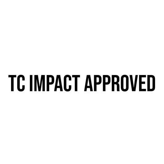 TC Impact Approved Tank Decal Sticker Sign For ISO Tanks, Trailers & Shipping Containers
